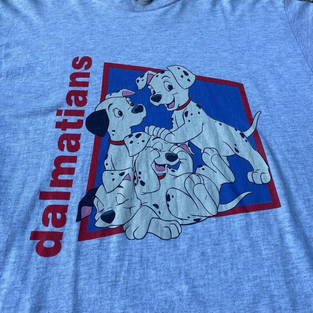 Vintage 90s Disney 101 Dalmatians Movie Promo Dog T Shirt - Picture 3 of 8